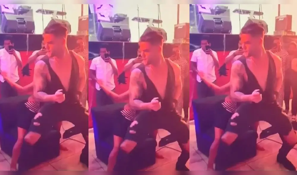 Erick Sabater realiza baile erótico a esposa de Tony Rosado por su cumpleaños Erick Sabater realiza baile erótico a esposa de Tony Rosado por su cumpleaños