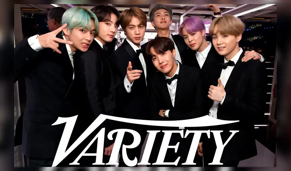BTS es escogido como el "Grupo del Año" por Variety.