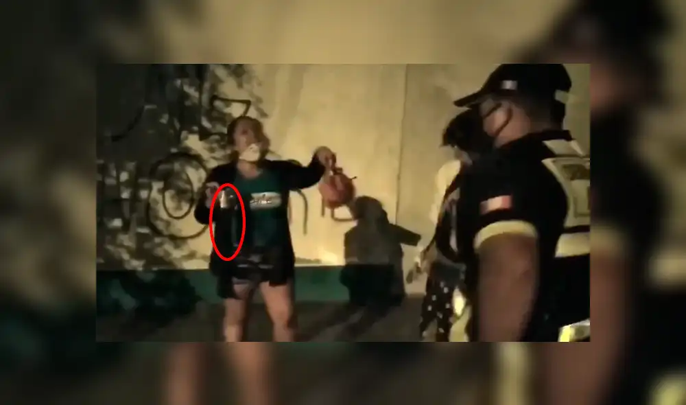 Abogada amenaza con meter presos a los serenazgos de Ate. Foto: Captura Abogada amenaza con meter presos a los serenazgos de Ate. Foto: Captura