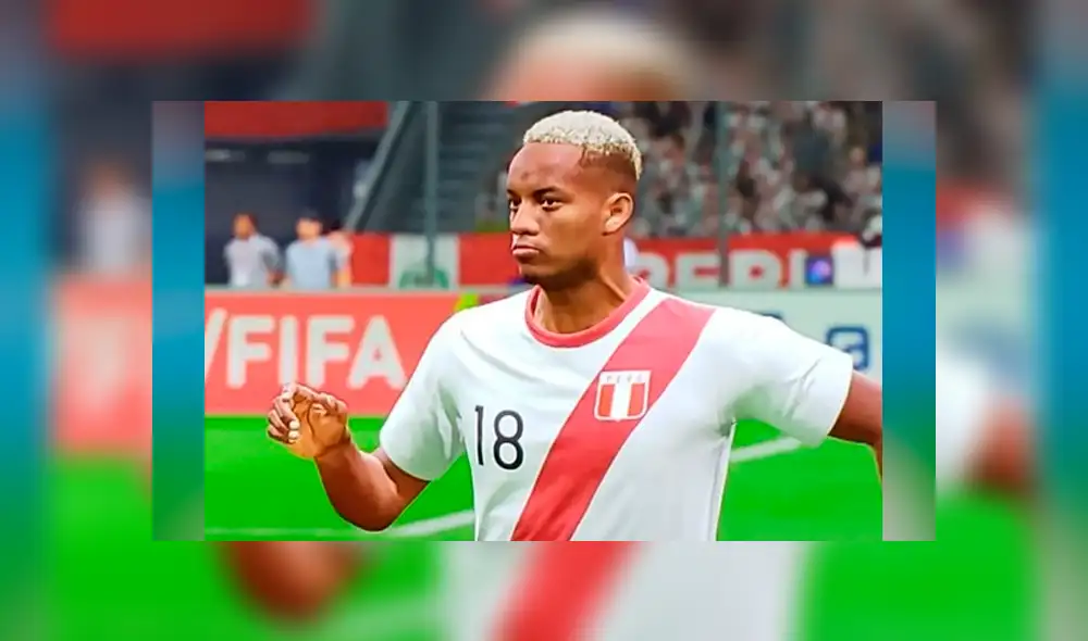 Así luce André Carrillo en FIFA 20.