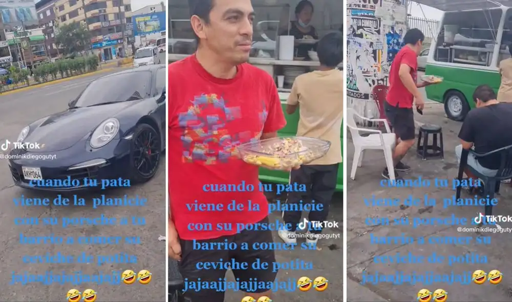 El video ha sumado más de 600.000 reproducciones en TikTok. Foto: composición LR/captura de TikTok/@dominikdiegogutyt
