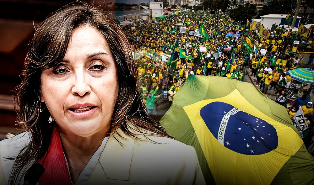 La presidenta respaldó al Gobierno de Lula da Silva por las protestas que se registran en Brasil. Foto: composición Gerson Cardoso/LR La presidenta respaldó al Gobierno de Lula da Silva por las protestas que se registran en Brasil. Foto: composición Gerson Cardoso/LR
