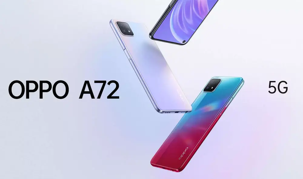 Lanzamiento oficial del nuevo Oppo A72 5G. | Foto: Oppo Lanzamiento oficial del nuevo Oppo A72 5G. | Foto: Oppo