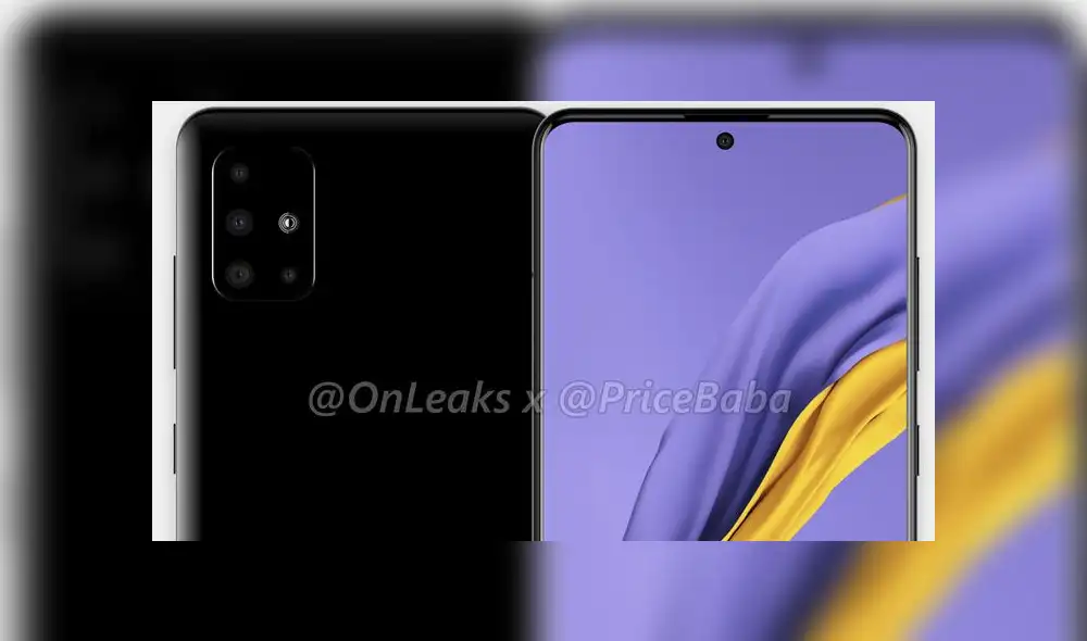 Samsung Galaxy A51 tendrá un agujero en la pantalla. Samsung Galaxy A51 tendrá un agujero en la pantalla.