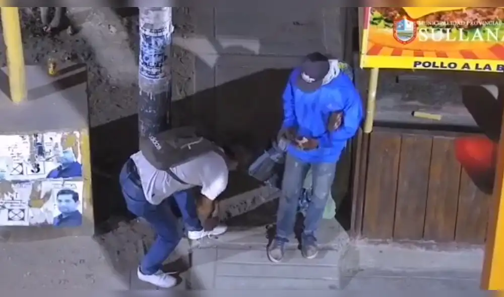 el hombre fue captado cuando los vendía al menudeo a diversos compradores