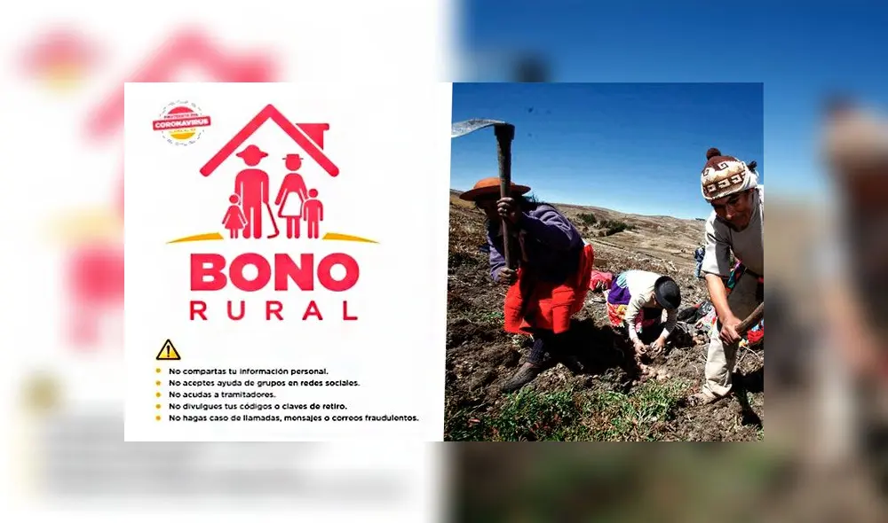 Bono rural de 760 soles: todo lo que debes saber sobre este subsidio estatal.