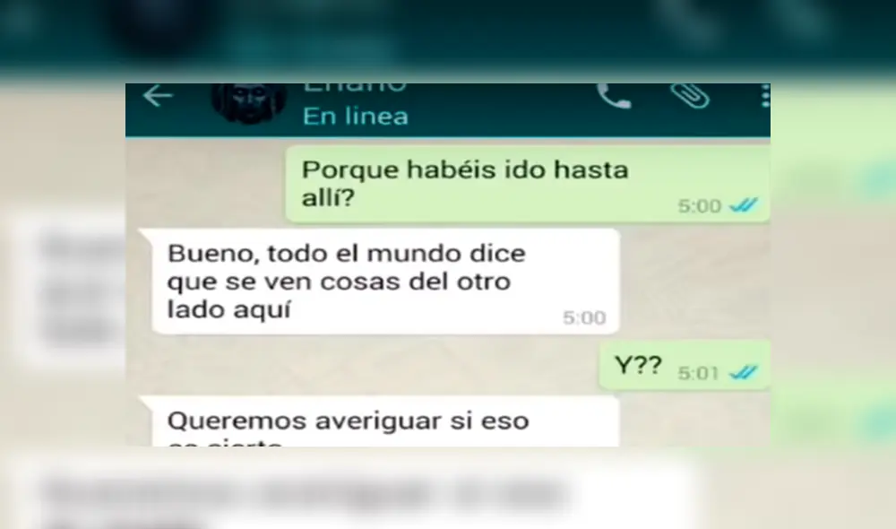 WhatsApp: revelan espeluznante historia que genera susto a miles en redes [FOTOS] 