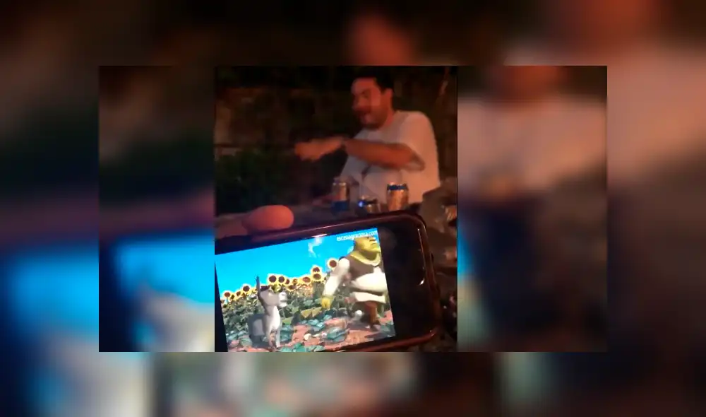 Joven sorprendió a más de uno al imitar uno de los diálogos del popular personaje. Video es viral en Facebook