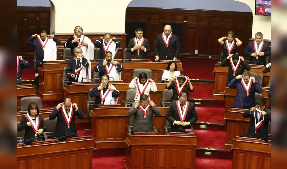 Nuevo Congreso también eligió este lunes a los integrantes de la Mesa Directiva. Foto: Difusión Nuevo Congreso también eligió este lunes a los integrantes de la Mesa Directiva. Foto: Difusión