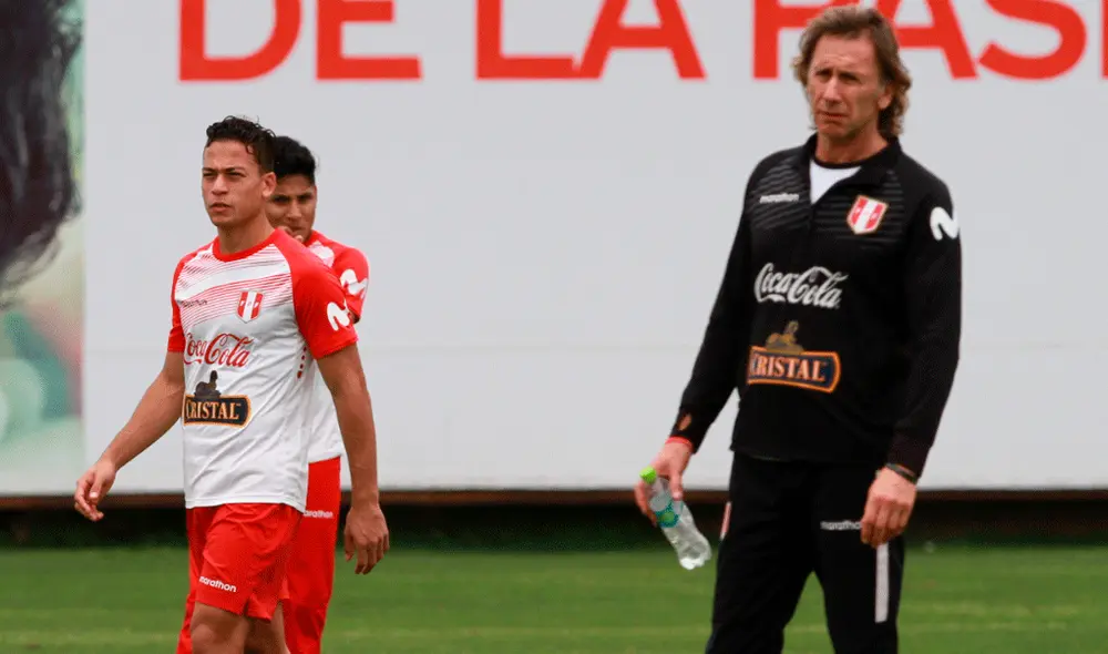 Cristian Benavente reveló la conversación que tuvo con Ricardo Gareca previo a los amistosos de Perú con Uruguay. | Foto: GLR