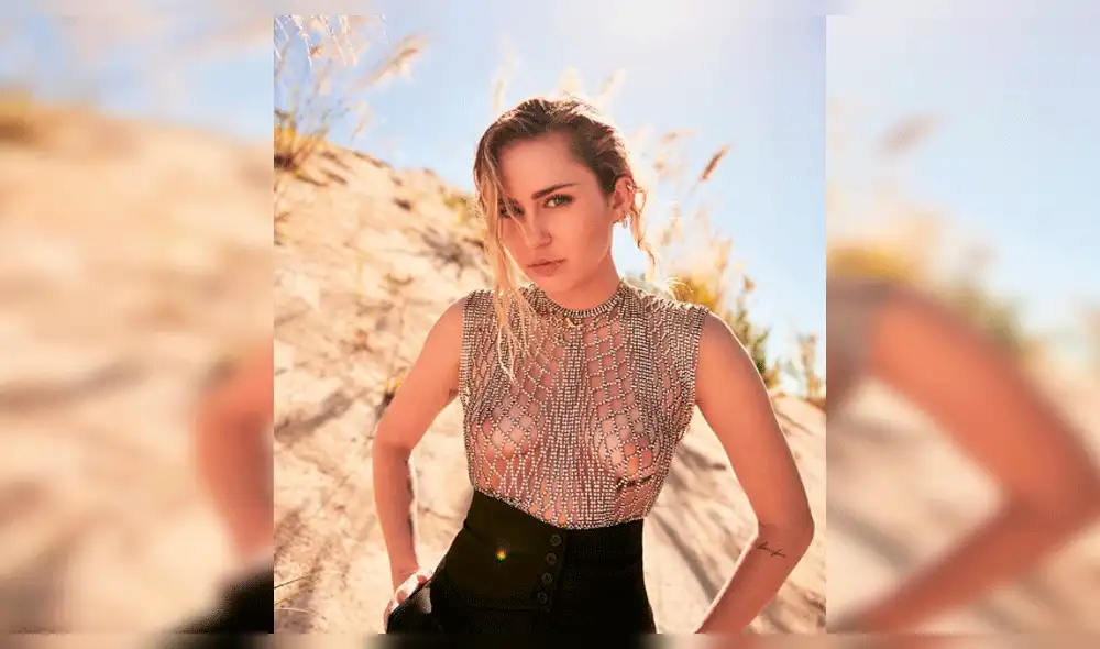 Miley Cyrus recibe duros comentarios tras posar desnuda junto a un perro [VIDEO]