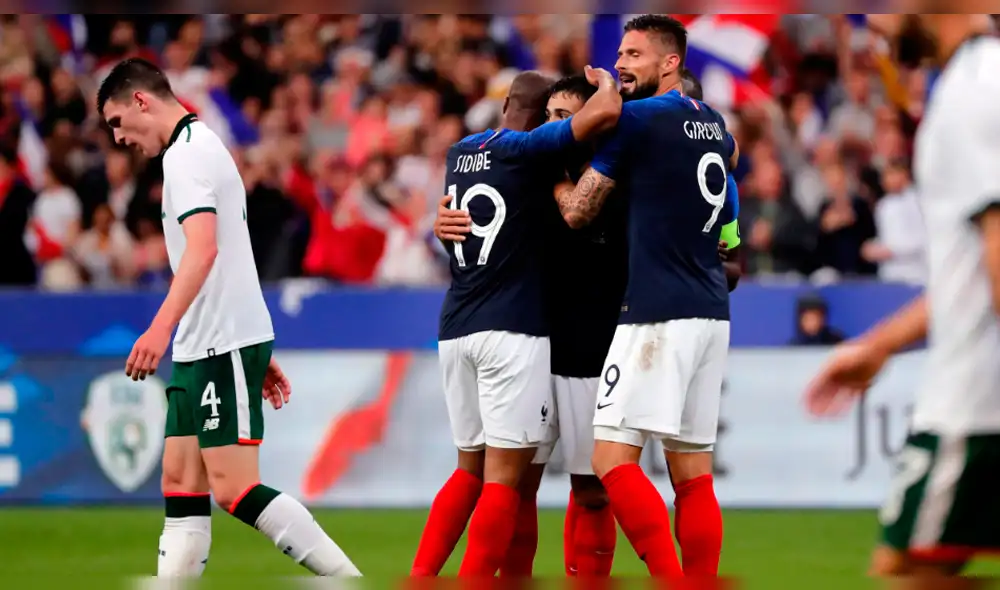 Francia derrotó 2-0 a Irlanda en amistoso internacional previo a Rusia 2018 [GOLES Y RESUMEN]