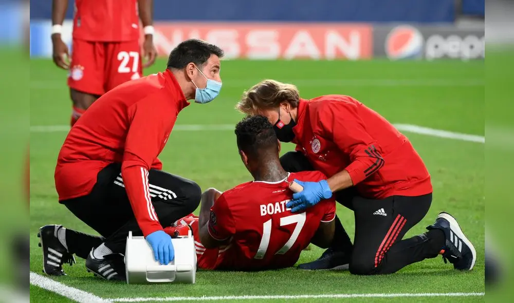 Bayern Múnich confirma lesión de Jerome Boateng tras la final de la Champions League. Foto: AFP