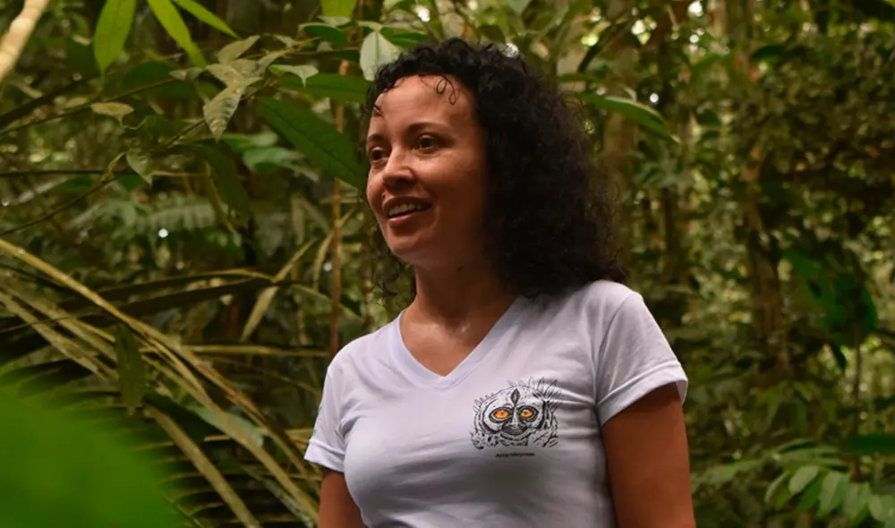 La ecologista Ángela Maldonado forma parte de los nueve ganadores de los Premios National Geographic 2020. Foto: Civil Rights Defenders