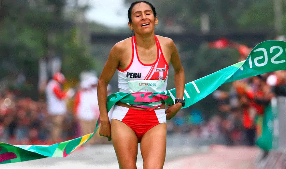 Gladys Tejeda, ganadora de la medalla de oro en los Juegos Panamericanos Lima 2019.