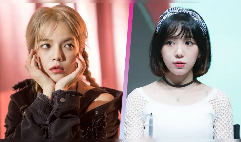 Mina responsabilizó a Jimin por su decisión de abandonar AOA en el 2019. Foto: composición