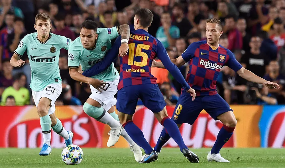 Inter fue eliminado de la Champions League tras caer de local 2-1 con Barcelona [RESUMEN]