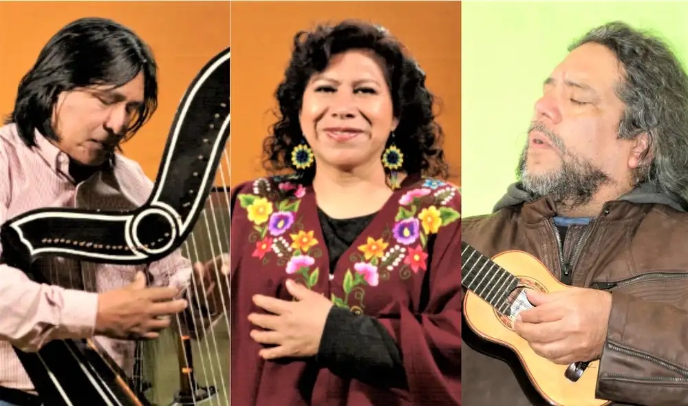 Luciano Quispe, Sila Illanes y Chano Díaz Límaco. Luciano Quispe, Sila Illanes y Chano Díaz Límaco.