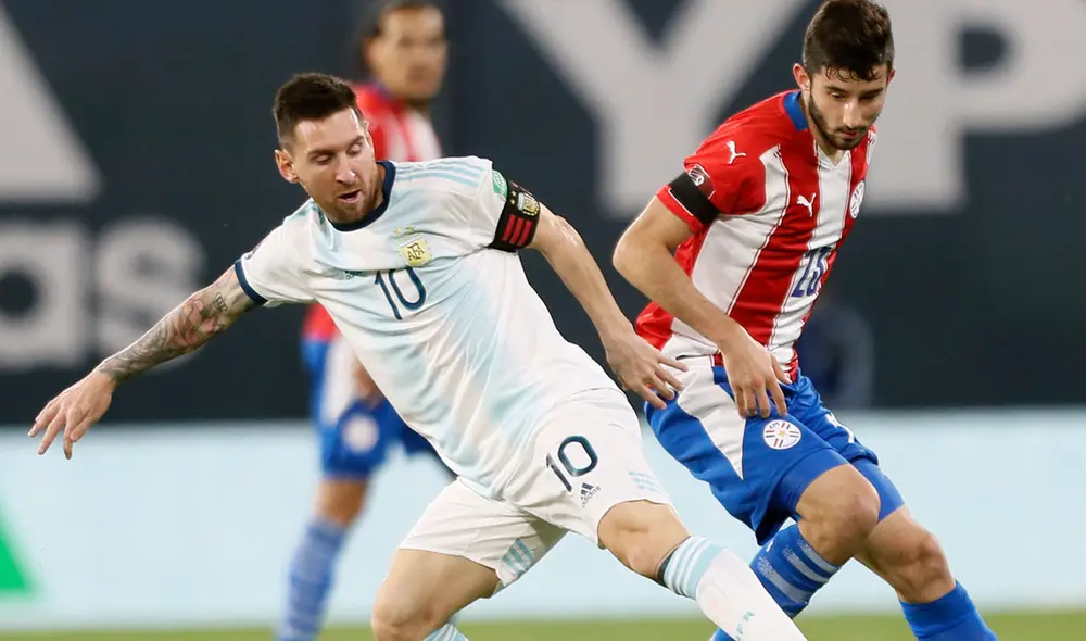Argentina y Paraguay se vienen enfrentando en La Bombonera por las Eliminatorias. Foto: Twitter @Argentina Argentina y Paraguay se vienen enfrentando en La Bombonera por las Eliminatorias. Foto: Twitter @Argentina