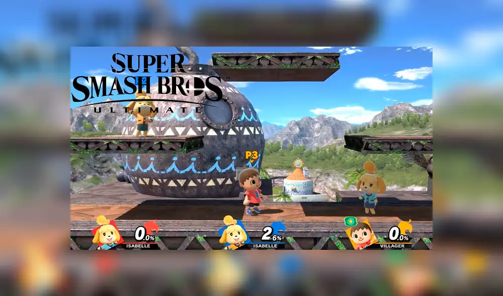 YouTube: usuario reporta bloqueo de Super Smash Bros. Ultimate por glitch de Canela y Aldeano