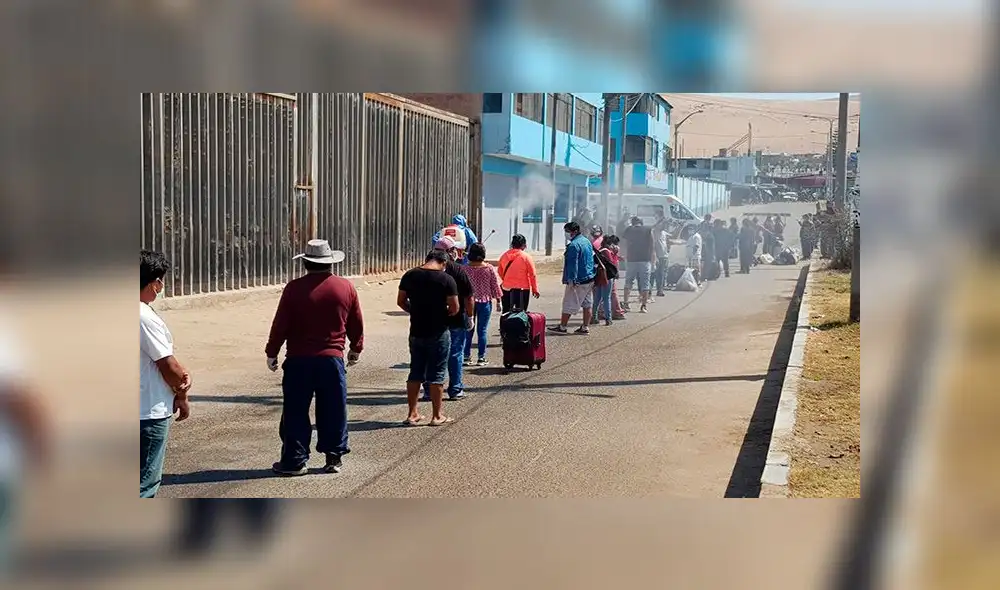 Tres pasajeros y un chofer dieron positivo a coronavirus minutos antes de abordar los buses con dirección a Lima.