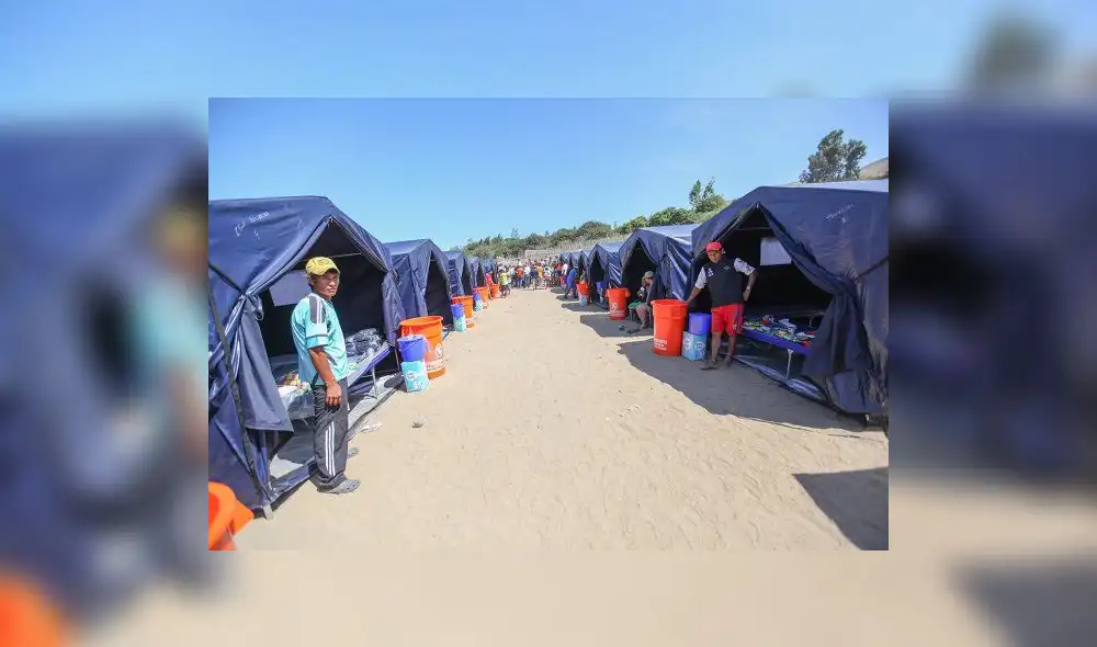 Huaicos en Perú: instalan 23 refugios para damnificados en Lambayeque