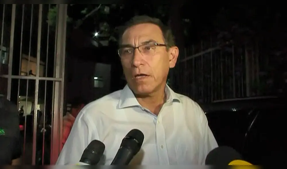 Martín Vizcarra visitó a PPK en la clínica donde está internado
