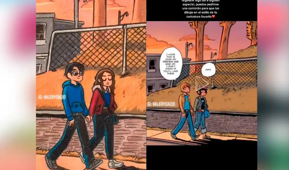 Desliza las imágenes para ver la increíble sorpresa que le hizo una joven a su pareja quien es fan de Scott Pilgrim. Foto: captura de TikTok/ valerycacid Desliza las imágenes para ver la increíble sorpresa que le hizo una joven a su pareja quien es fan de Scott Pilgrim. Foto: captura de TikTok/ valerycacid