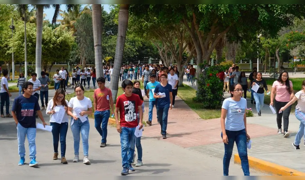 Estudiantes de la UNPRG