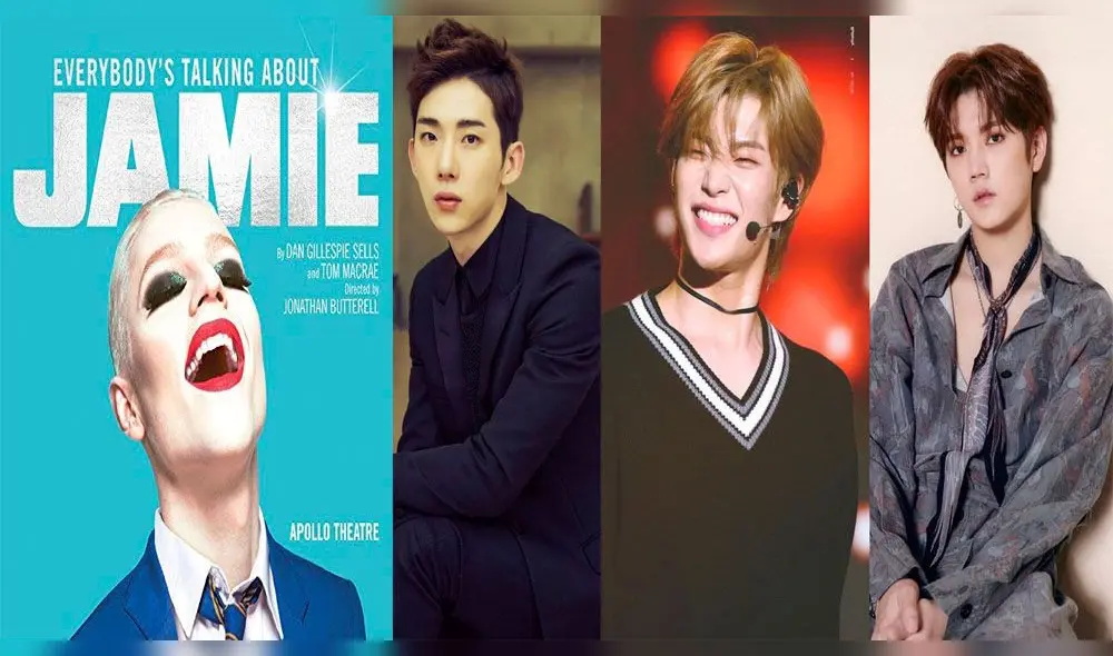 Desliza par ver más fotos de Jokwon, Ren de Nu'est y MJ de ASTRO listos para el musical Jamie.