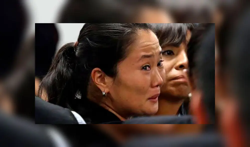 Keiko Fujimori, lideresa de Fuerza Popular.  Foto: AFP.