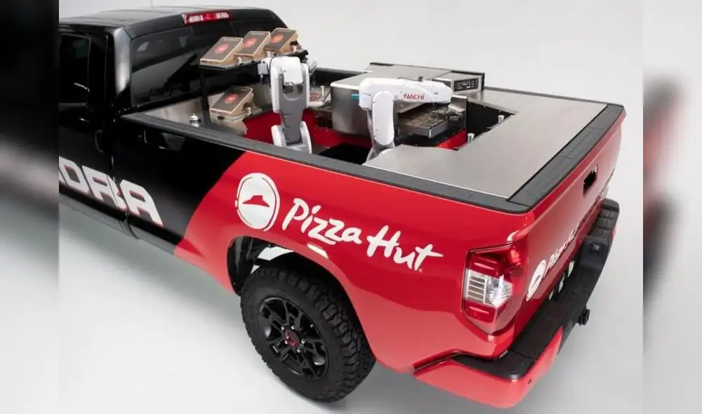 Pizza Hut y Toyota se unen para preparar y entregar pizzas en tiempo récord