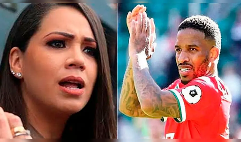 Melissa Klug molesta con Jefferson Farfán por demanda por parte de su madre Melissa Klug molesta con Jefferson Farfán por demanda por parte de su madre
