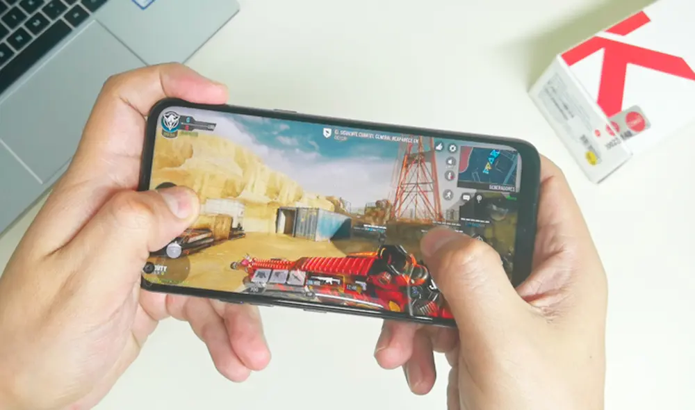 Probamos el rendimiento del K61 de LG con algunos de los videojuegos más exigentes. Foto: Daniel Robles Probamos el rendimiento del K61 de LG con algunos de los videojuegos más exigentes. Foto: Daniel Robles