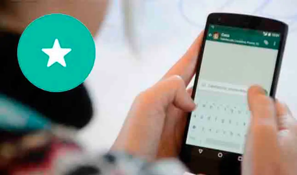 Los mensajes destacados te ayudan a guardar mensajes importantes de WhatsApp. (Foto: Expansión)