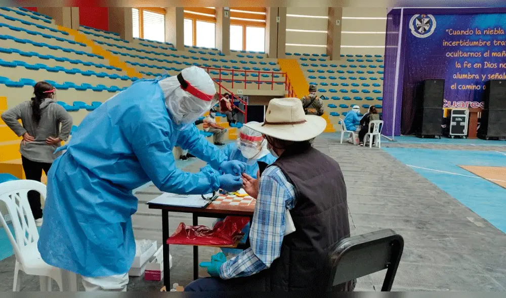 Las pruebas rápidas se practicaron en los distritos de Chiclayo, JLO, La Victoria, Monsefú, Íllimo y Olmos. Las pruebas rápidas se practicaron en los distritos de Chiclayo, JLO, La Victoria, Monsefú, Íllimo y Olmos.