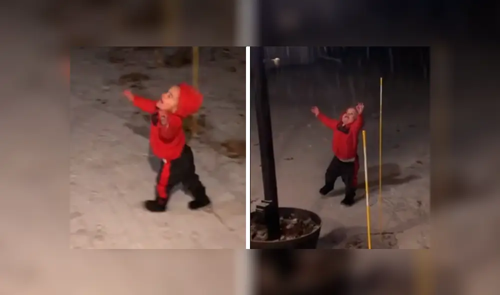 En Facebook, una madre se emocionó al percatarse de la reacción que tuvo su hijo al tocar la nieve. En Facebook, una madre se emocionó al percatarse de la reacción que tuvo su hijo al tocar la nieve.