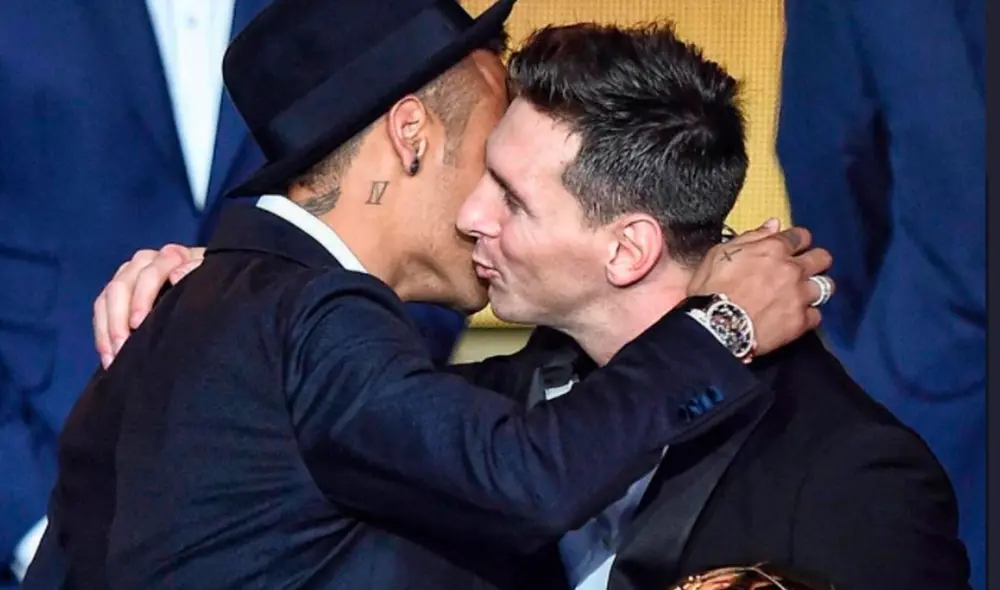 Neymar y Lionel Messi jugaron en Barcelona en las temporadas 2013/2014, 2014/205, 2015/2016, 2016/2017. Foto: Twitter Neymar