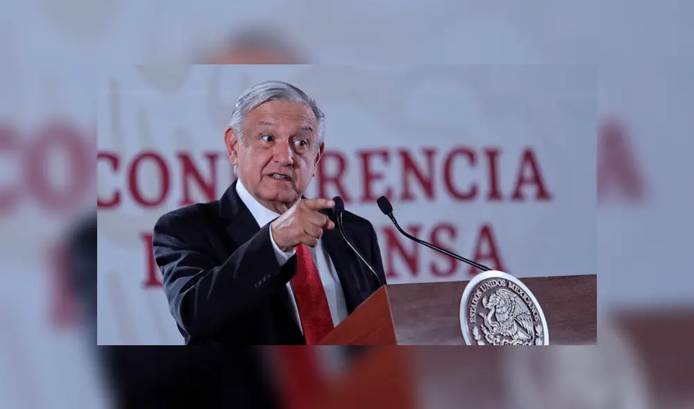 Andrés Manuel López Obrador, presidente de México. Foto: EFE.