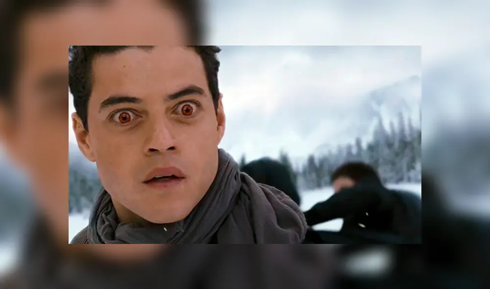 Rami Malek fue Freddie Mercury, pero antes fue un vampiro de la saga Crepúsculo