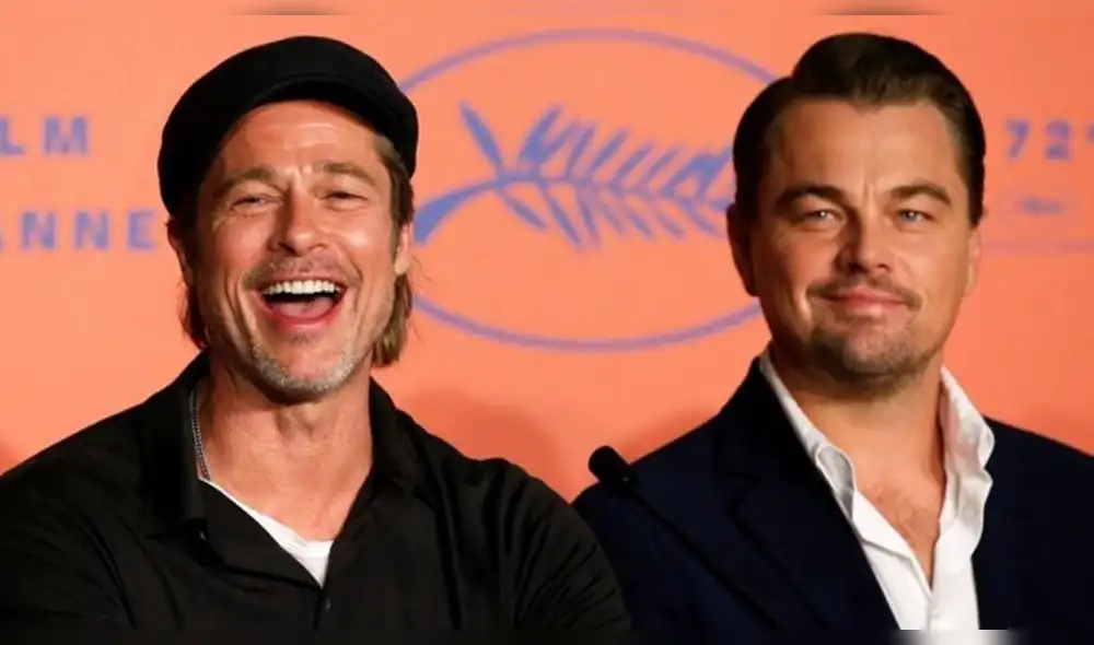 Brad Pitt bromea sobre rumor de romance con Leonardo DiCaprio