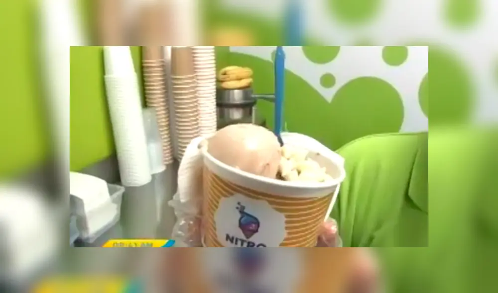 YouTube viral: crean helados hechos a base de nitrógeno líquido y miles ya quieren probarlo
