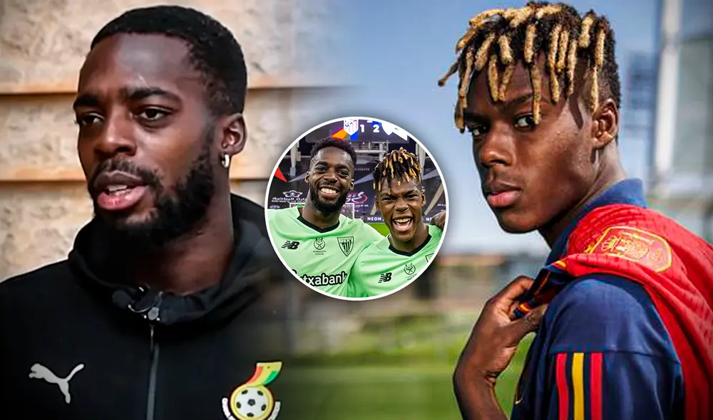 Iñaki Williams reveló las razones por las que no jugará para la selección de España en Qatar 2022. Foto: composición LR/AS TV/El desmarque/Cadena ser