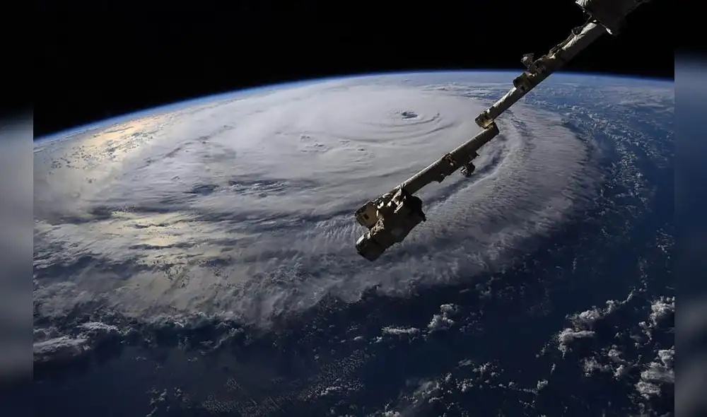 Máxima alerta en Estados Unidos: así se ve el huracán Florence desde el espacio [FOTOS Y VIDEO]