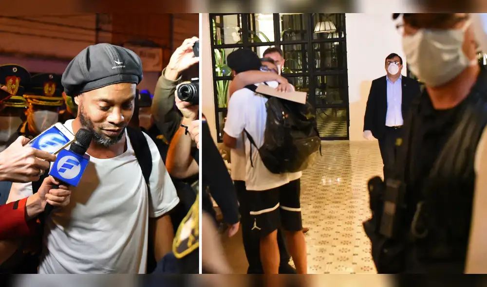 Ronaldinho cumple prisión domiciliaria en suite por la que paga 350 dólares diarios Ronaldinho cumple prisión domiciliaria en suite por la que paga 350 dólares diarios