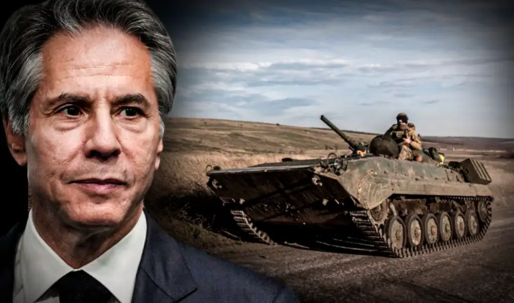 Los comentarios de Blinken llegan un día después de que la directora de Inteligencia Nacional de EE.UU. asegurara que el conflicto en Ucrania disminuirá durante los meses de invierno. Foto: composición LR/AP Photo/AFP