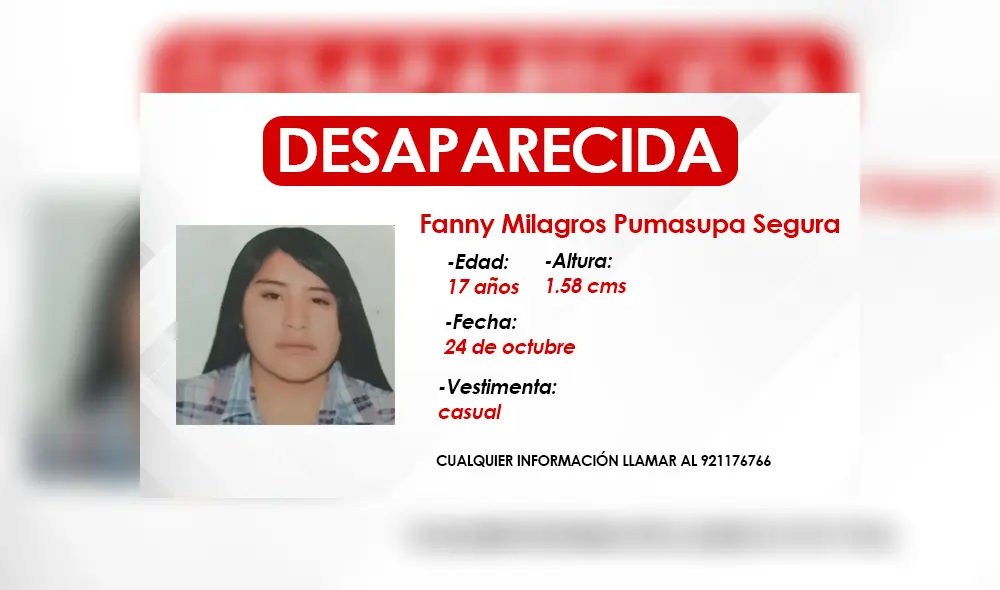 Buscan a mujer que lleva cinco días desaparecida. Créditos: La República. Buscan a mujer que lleva cinco días desaparecida. Créditos: La República.