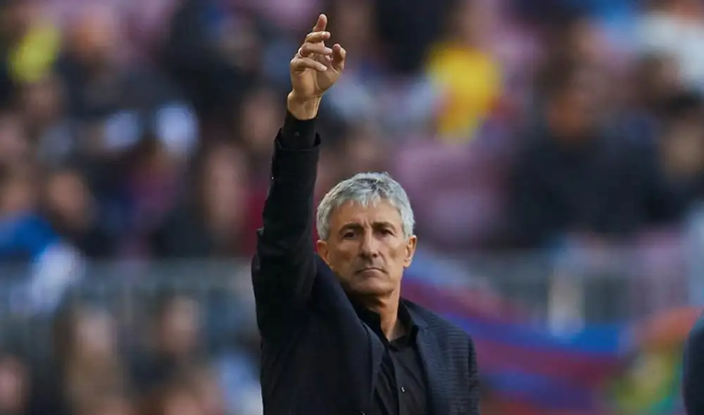 Quique Setién se refirió a la victoria de Real Madrid y la competencia de LaLIGA. | Foto: EFE