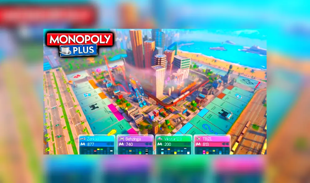 Monopoly Plus cuenta con modos en solitario y multijugador online y offline.