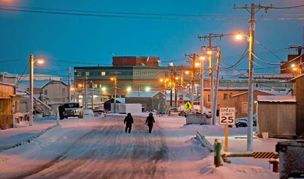 Los ciudadanos de Utqiagvik ya están viviendo la 'noche polar', una época natural que sucede todos los años | Foto: Sonorastar